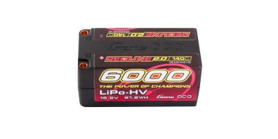 GensAce Redline 2.0 Shorty 4S HV 15.2V-140C-6000 98x47x47mm 410g